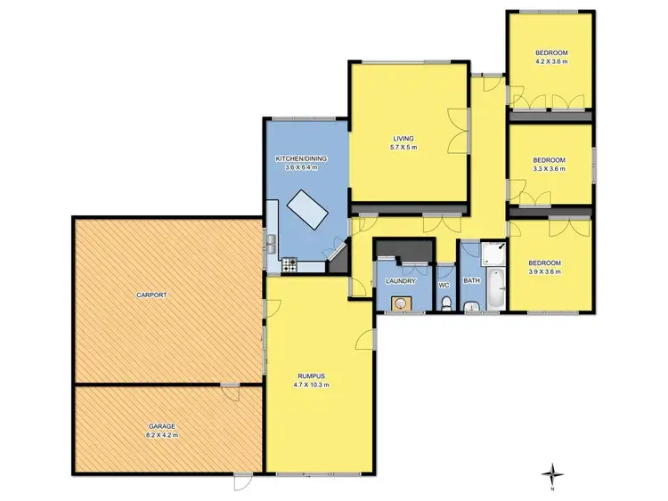 Floorplan of Homely rural property listing, 315 McKays Road, Warncoort VIC 3243