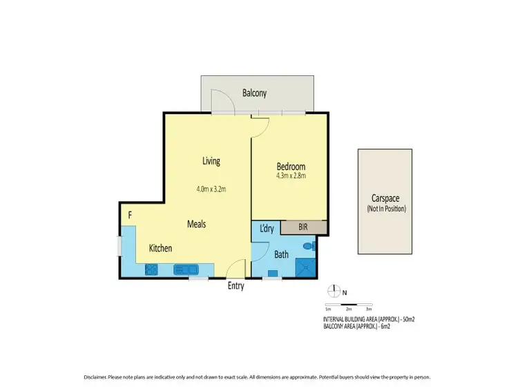 Floorplan of Homely apartment listing, 12/55 Wellington Street, Flemington VIC 3031