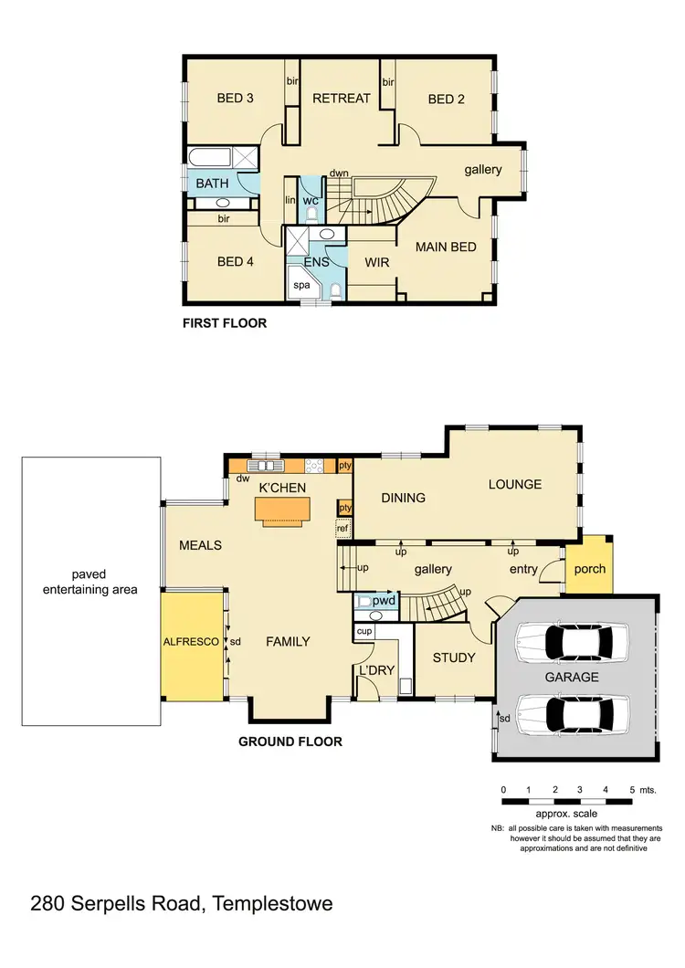 Floorplan of Homely house listing, 280 Serpells Road, Templestowe VIC 3106