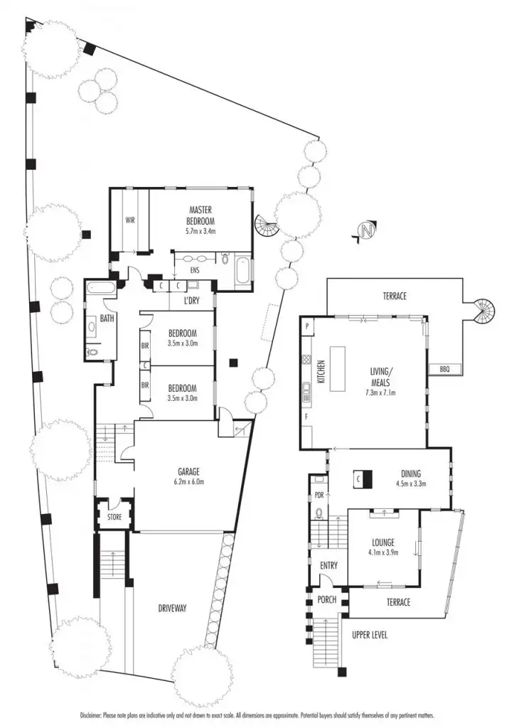 Floorplan of Homely townhouse listing, 1/7 Beachcomber Place, Sanctuary Lakes VIC 3030