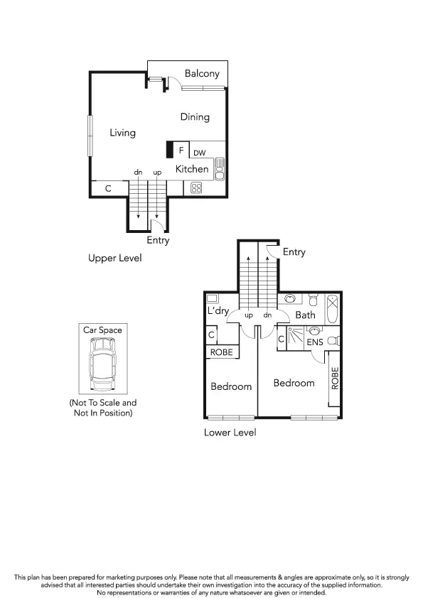 Floorplan of Homely apartment listing, 10/343 Beaconsfield Parade, St Kilda West VIC 3182