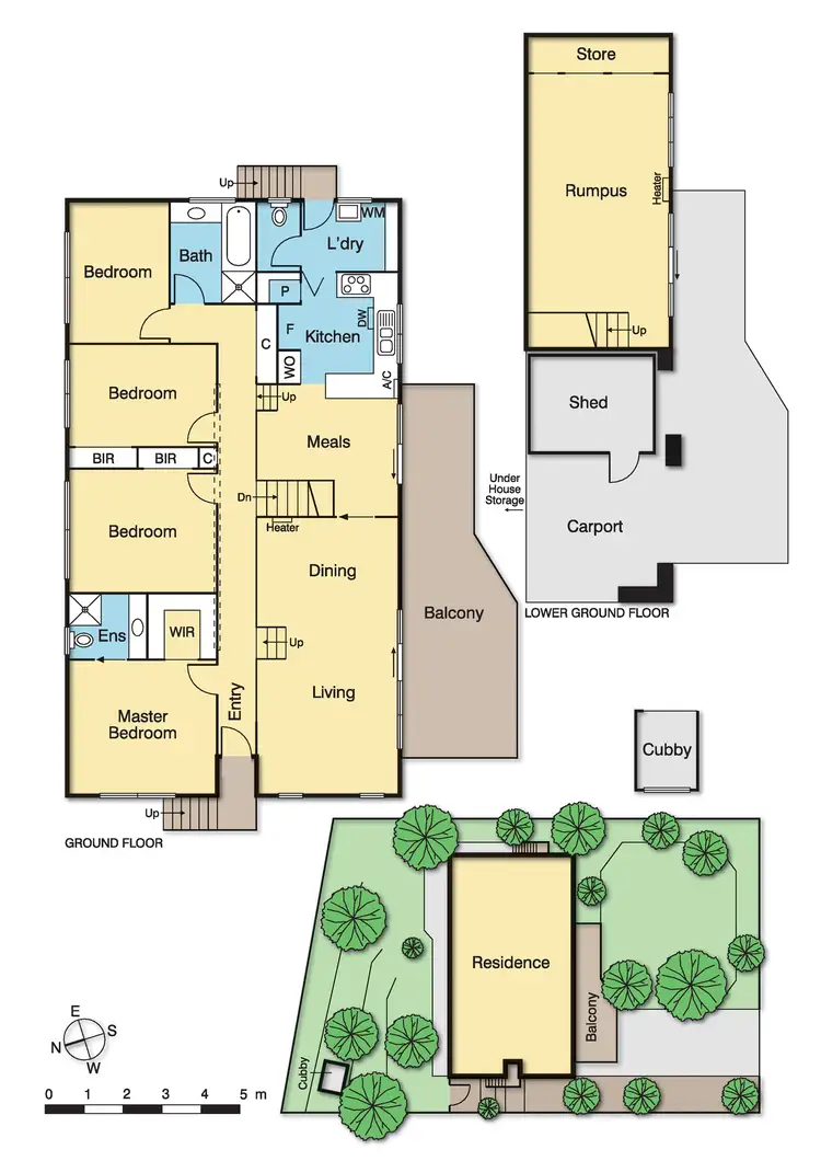 Floorplan of Homely house listing, 73 Valonia Drive, Eltham VIC 3095
