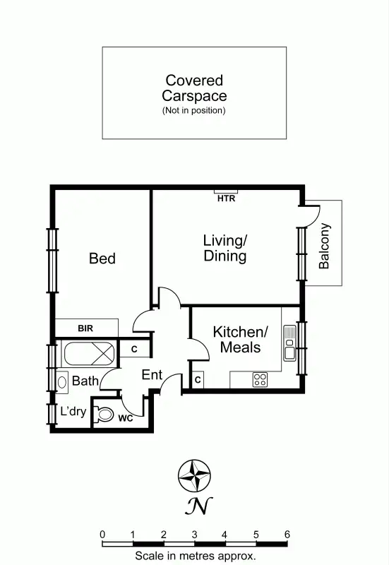 Floorplan of Homely apartment listing, 7/18-20 St Georges Road, Armadale VIC 3143