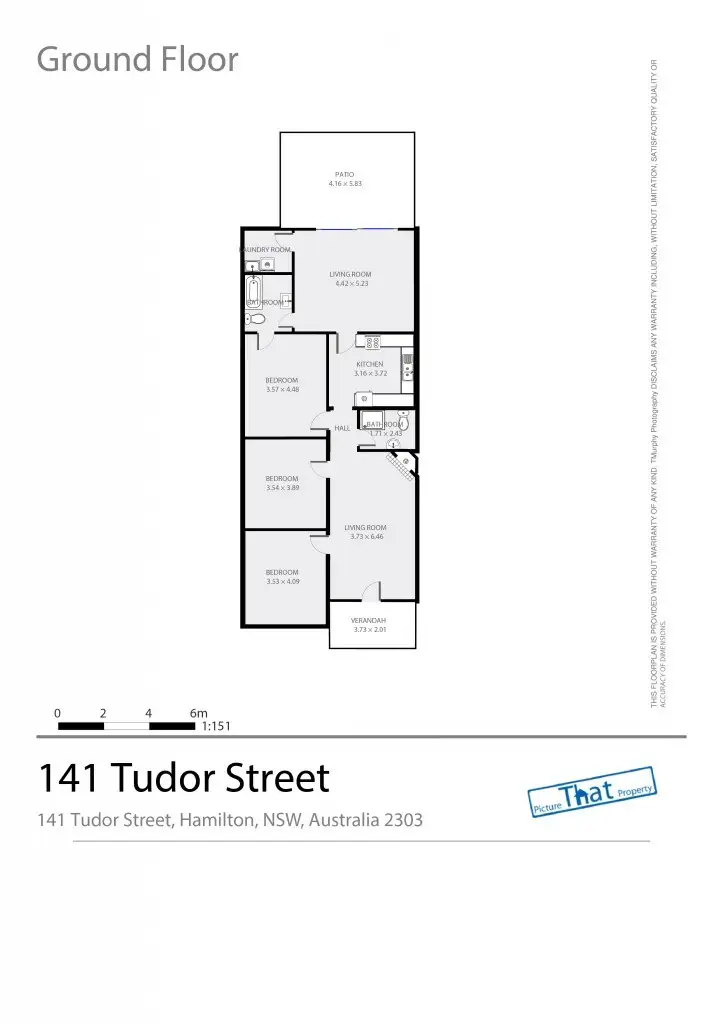 Floorplan of Homely house listing, 141 Tudor Street, Hamilton NSW 2303