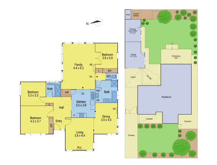 Floorplan of Homely house listing, 9 Highview Parade, Hamlyn Heights VIC 3215