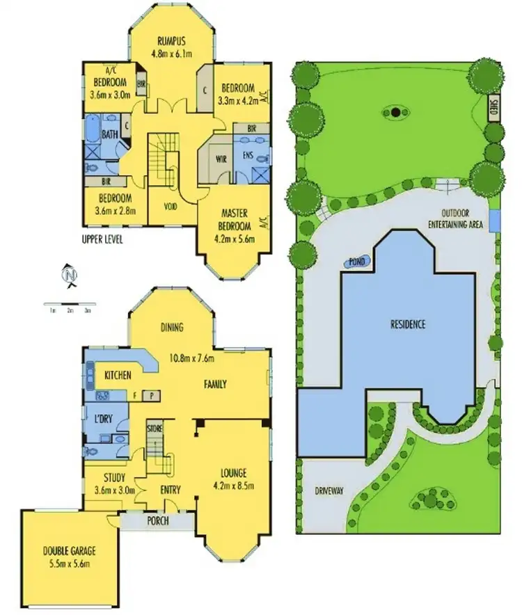 Floorplan of Homely house listing, 13 Lamplight Way (Alanbrae), Attwood VIC 3049