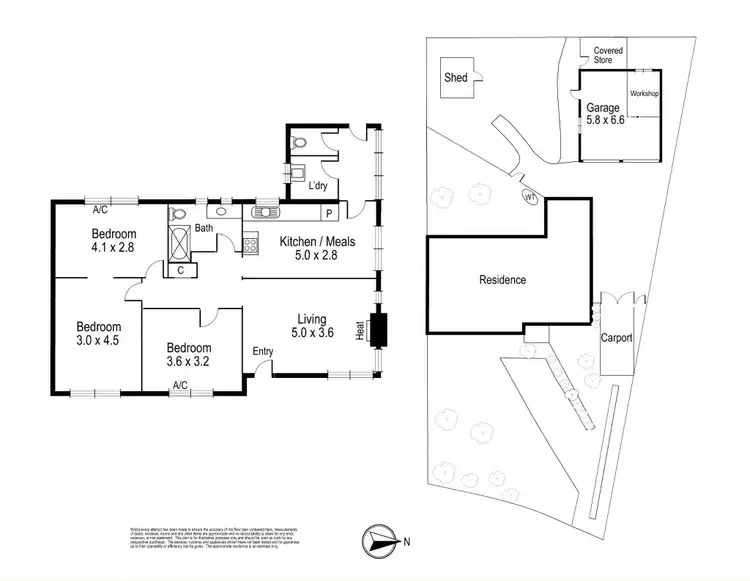Floorplan of Homely house listing, 10 Daphne Crescent, Bellfield VIC 3081