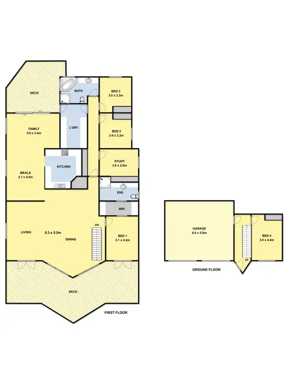 Floorplan of Homely house listing, 13 Parkside Crescent, Torquay VIC 3228