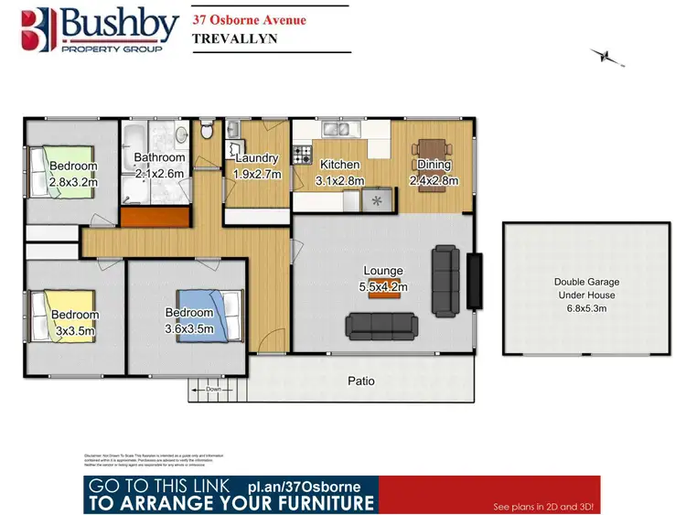 Floorplan of Homely house listing, 37 Osborne Avenue, Trevallyn TAS 7250