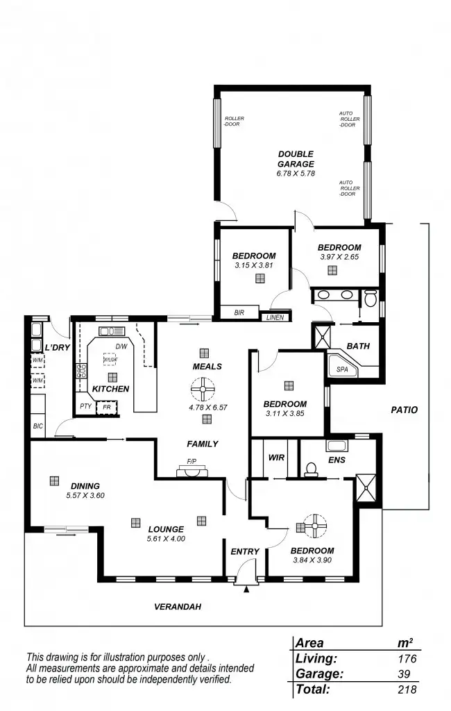 Floorplan of Homely house listing, 26 Trinidad Court, West Lakes SA 5021
