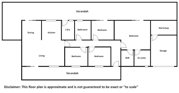 Floorplan of Homely house listing, 10 Hobbles Road, Coomoora VIC 3461