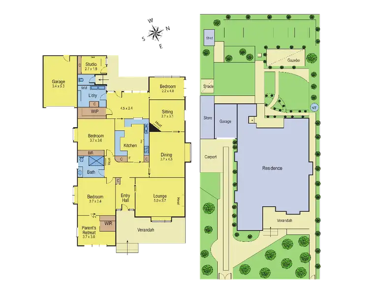 Floorplan of Homely house listing, 11 Stinton Avenue, Newtown VIC 3220
