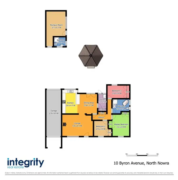 Floorplan of Homely house listing, 10 Byron Avenue, North Nowra NSW 2541