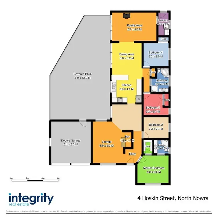 Floorplan of Homely house listing, 4 Hoskin Street, North Nowra NSW 2541