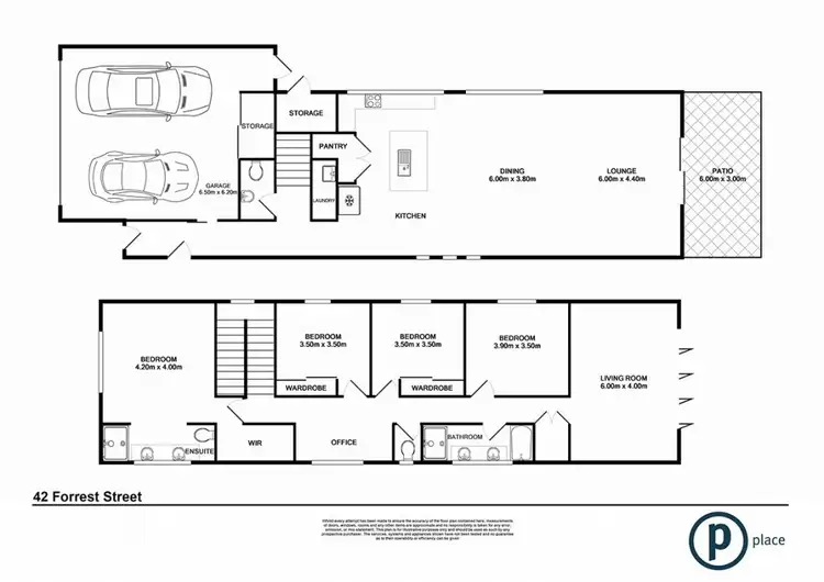 Floorplan of Homely house listing, 42 Forrest Street, Nudgee QLD 4014