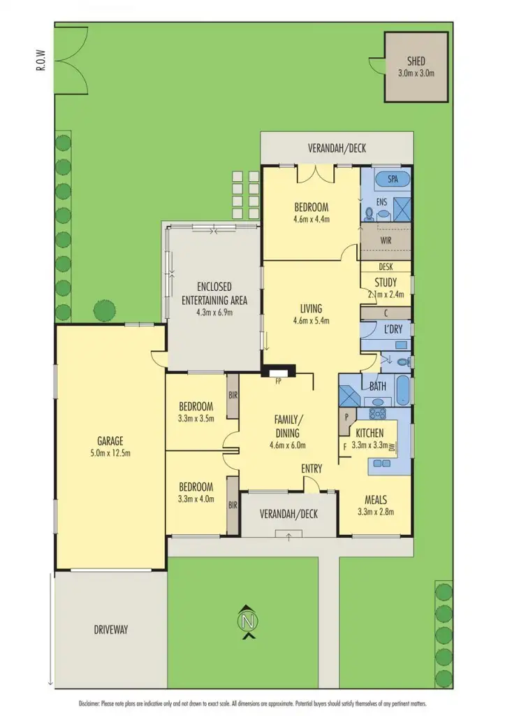 Floorplan of Homely house listing, 16 Marlborough Street, Herne Hill VIC 3218