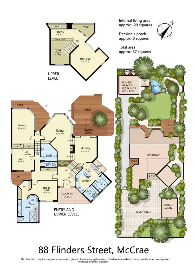 Floorplan of Homely house listing, 88 Flinders Street, Mccrae VIC 3938