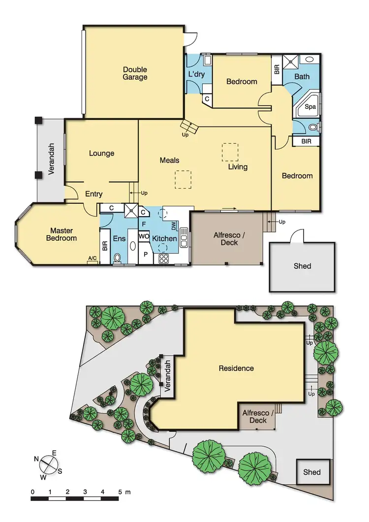 Floorplan of Homely house listing, 8 Treloar Avenue, Eltham VIC 3095