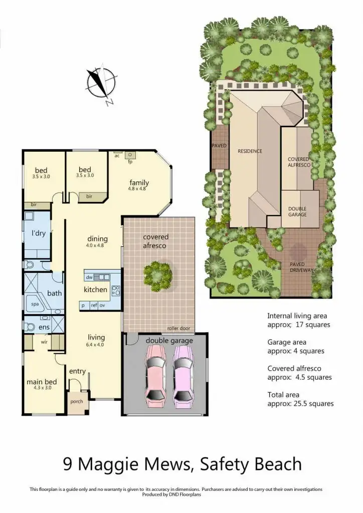 Floorplan of Homely house listing, 9 Maggie Mews, Safety Beach VIC 3936