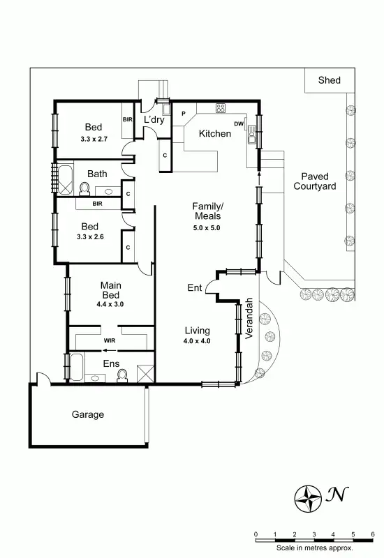 Floorplan of Homely unit listing, 37A East Boundary Road, Bentleigh East VIC 3165