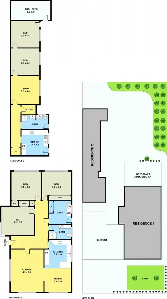 Floorplan of Homely house listing, 139 Morell Street, Glenroy VIC 3046