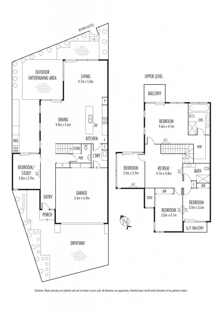 Floorplan of Homely house listing, 21 Jetty Lane, Maribyrnong VIC 3032