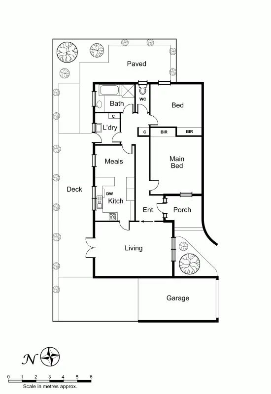 Floorplan of Homely unit listing, 3/5 Camperdown Street, Brighton East VIC 3187