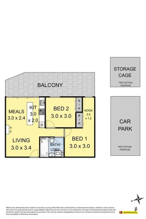 Floorplan of Homely apartment listing, 111/112 Pier Street, Altona VIC 3018