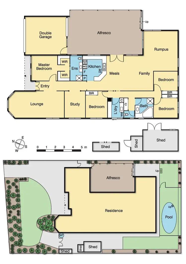Floorplan of Homely house listing, 15 Overland Drive, Doreen VIC 3754