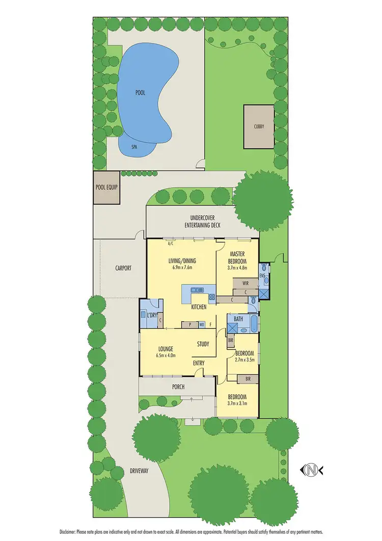 Floorplan of Homely house listing, 15 Bona Vista Road, Bayswater VIC 3153