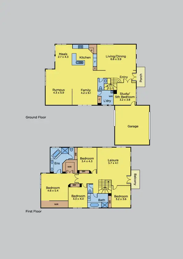 Floorplan of Homely house listing, 8 Tori Place, Patterson Lakes VIC 3197