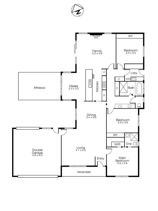 Floorplan of Homely house listing, 508 Palmerston Street, Buninyong VIC 3357