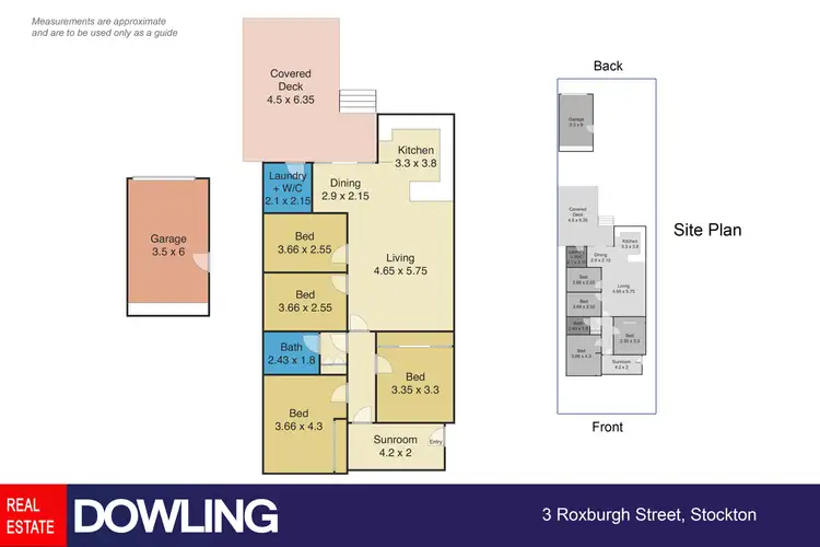 Floorplan of Homely house listing, 3 Roxburgh Street, Stockton NSW 2295