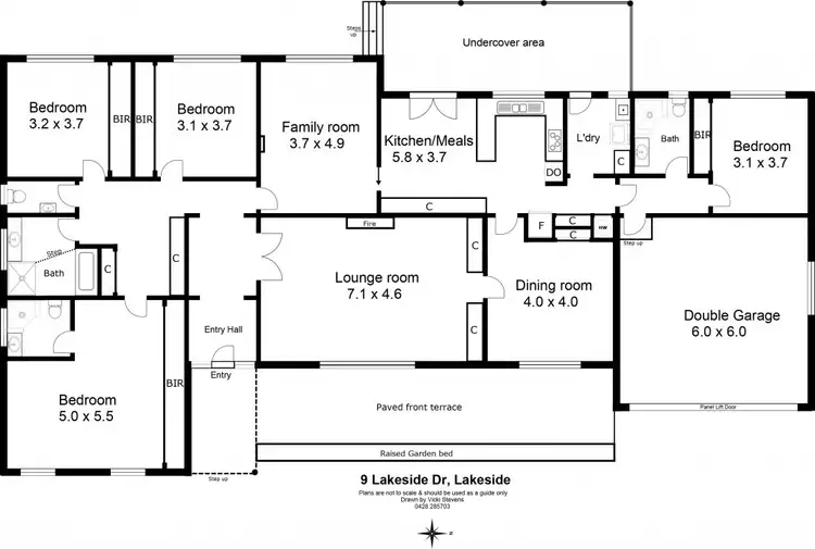 Floorplan of Homely house listing, 9 Lakeside Drive, Lake Albert NSW 2650
