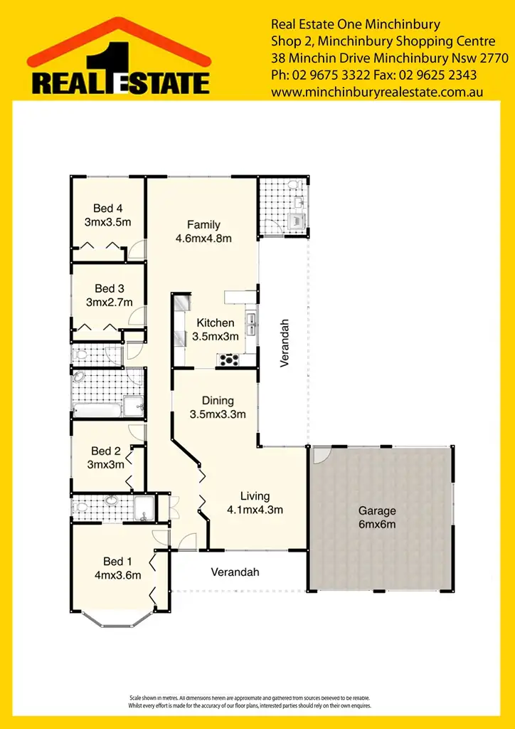 Floorplan of Homely house listing, 13 Farrington Street, Minchinbury NSW 2770