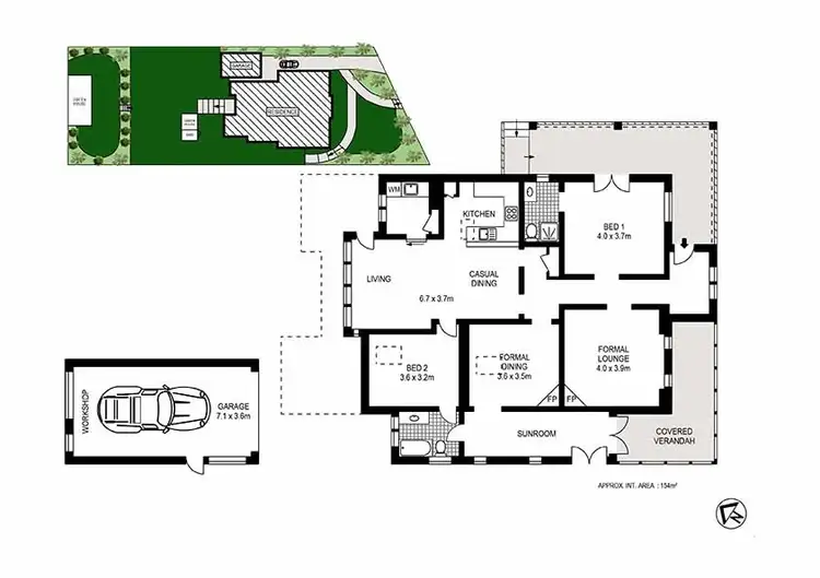 Floorplan of Homely house listing, 15 Warrawong Street, Eastwood NSW 2122