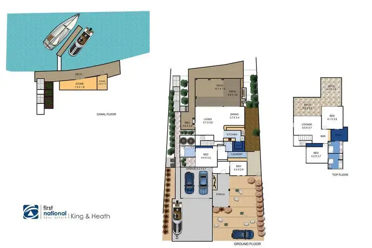 Floorplan of Homely house listing, 7 The Inlet, Paynesville VIC 3880
