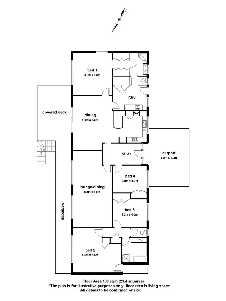 Floorplan of Homely house listing, 2 Oak Avenue, Emerald VIC 3782