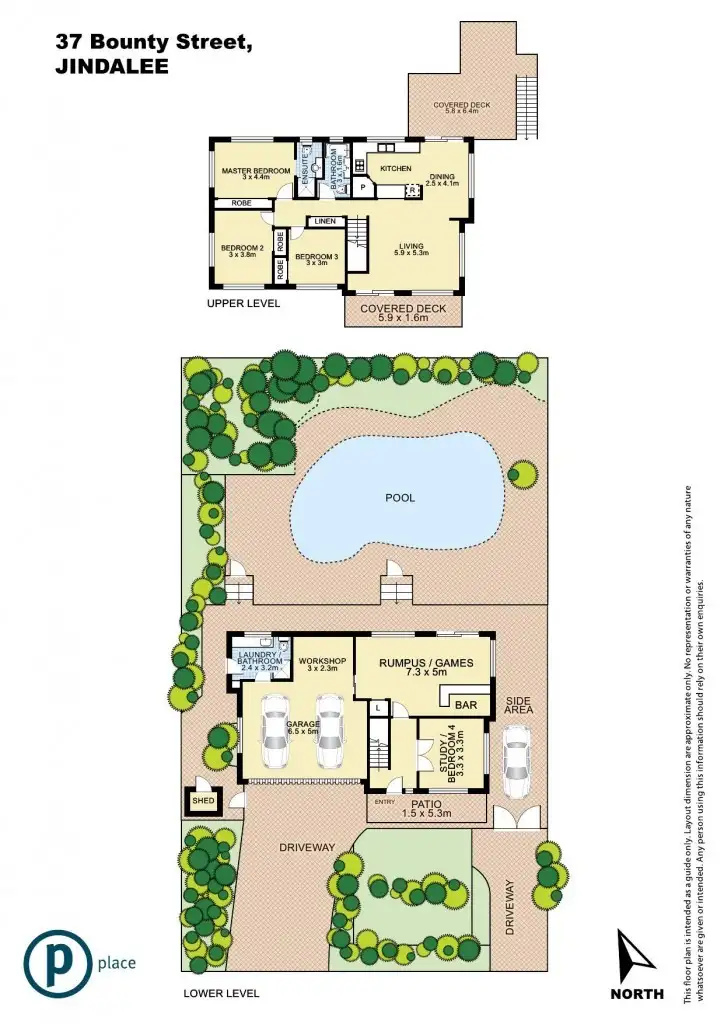 Floorplan of Homely house listing, 37 Bounty Street, Jindalee QLD 4074