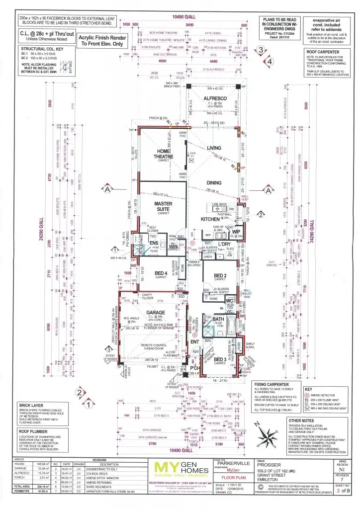 Floorplan of Homely house listing, 8 Grant Street, Embleton WA 6062