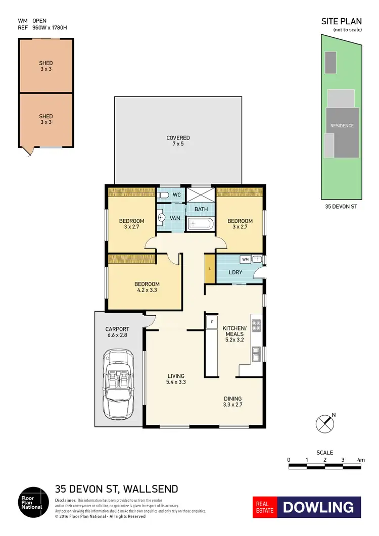 Floorplan of Homely house listing, 35 Devon Street, Wallsend NSW 2287