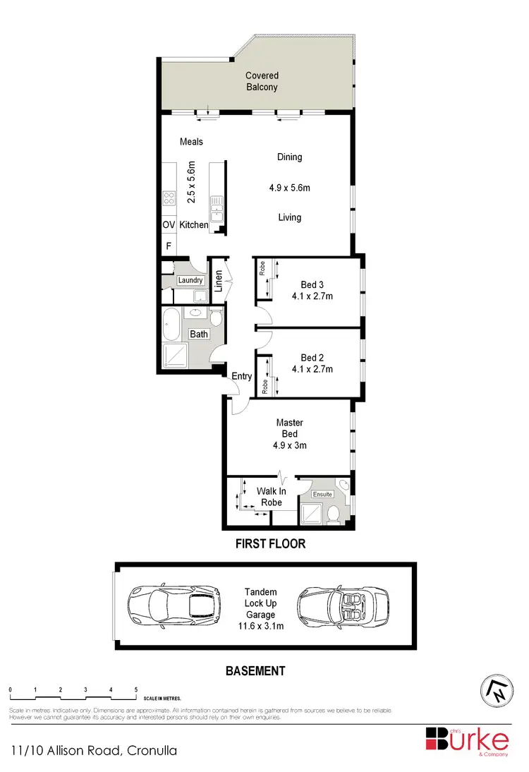 Floorplan of Homely unit listing, 11/10-14 Allison Road, Cronulla NSW 2230