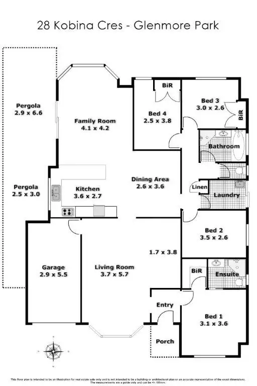 Floorplan of Homely house listing, 28 Kobina Avenue, Glenmore Park NSW 2745