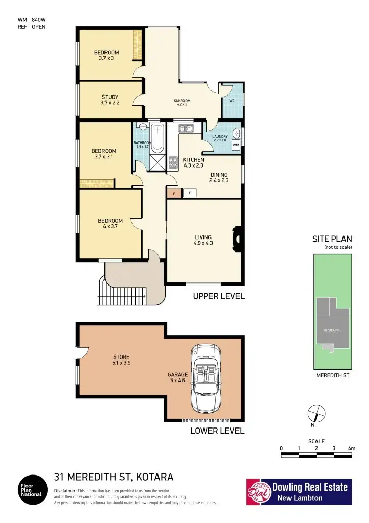 Floorplan of Homely house listing, 31 Meredith Street, New Lambton NSW 2305