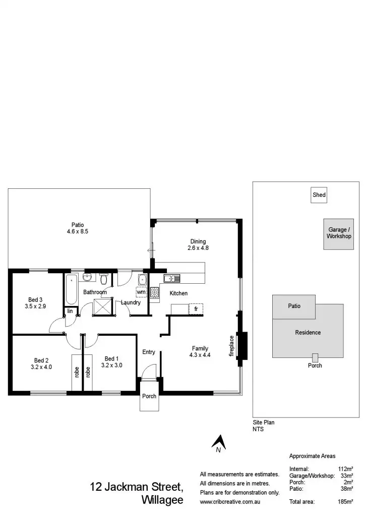 Floorplan of Homely house listing, 12 Jackman Street, Willagee WA 6156