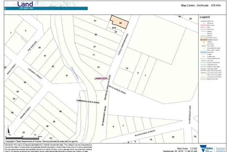 Floorplan of Homely house listing, 89 Jamieson-Licola Road, Jamieson VIC 3723