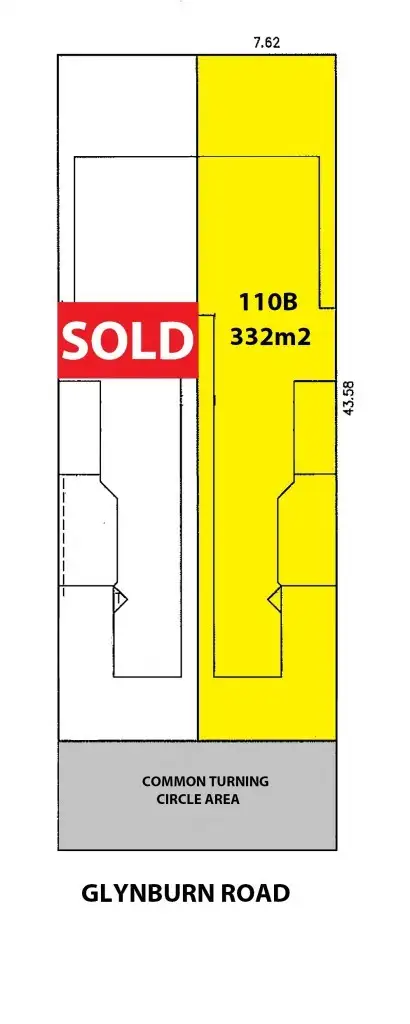 Floorplan of Homely house listing, 110B Glynburn Road, Tranmere SA 5073
