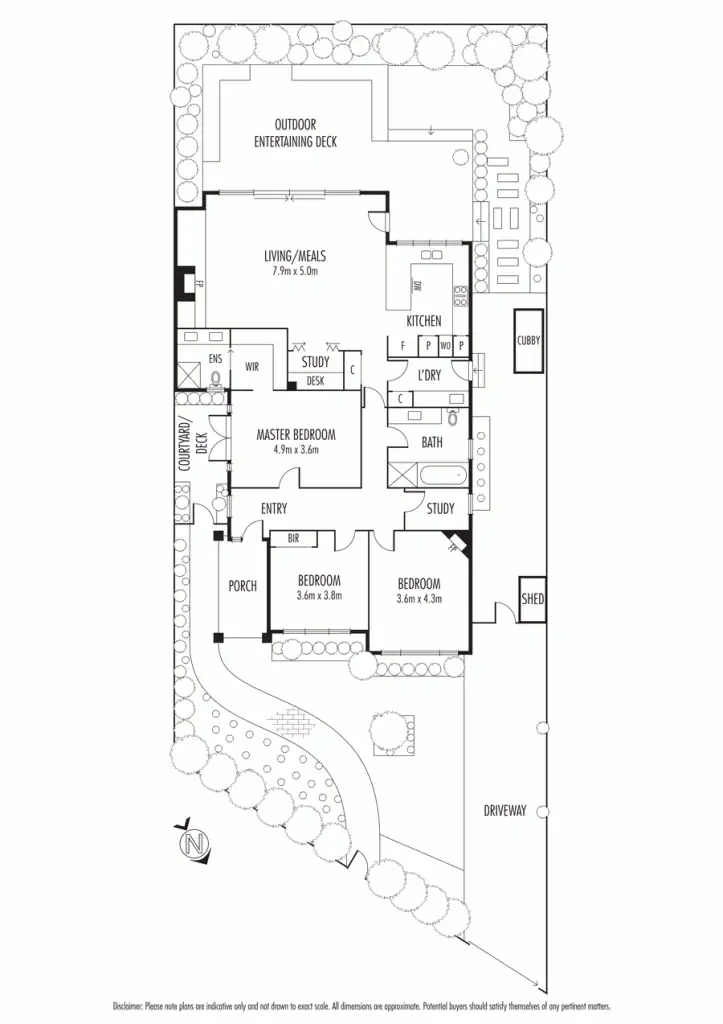 Floorplan of Homely house listing, 36 Teak Street, Caulfield South VIC 3162