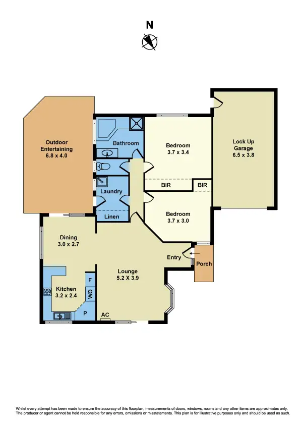 Floorplan of Homely unit listing, 3/18 Rose Street, Altona VIC 3018