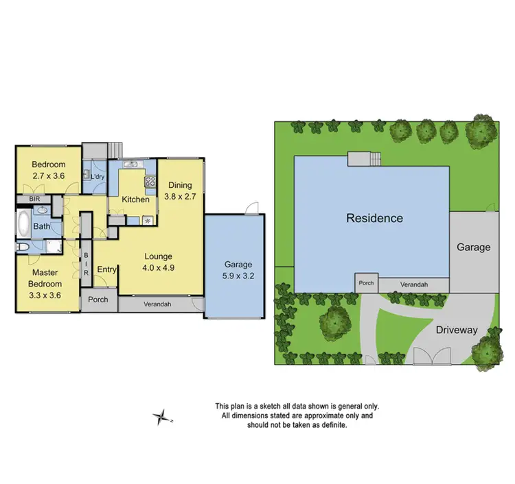 Floorplan of Homely house listing, 14 Fairview Avenue, Ringwood East VIC 3135
